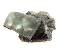 FLUORITE VERTE - Pierre Naturelle en Provenance de France, Haute-Savoie - Cristal de guérison, protection, équilibre émotionnel 66.2 ct - Certificat d'Authenticité Inclus 30 x 27 x 14 mm
