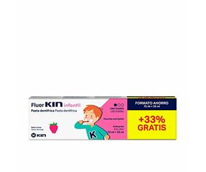 Fluorkin Infantil Pasta Dentífrica Fresa 75 + 25 Ml
