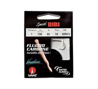 Fluorocarbone spécial pêche aux bibis 8294 S INOX Hameçons N°6 sur Nylon FL