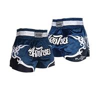 FLUORY Short de Combat Muay Thai, MMA Vêtements d'entraînement Cage Combat Grappling Arts Martiaux Kickboxing Shorts Vêtements, Mtsf53haijulan, L