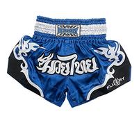 FLUORY Short Muay Thai,Haute Qualité Short Boxe Thaï Short MMA Kick Boxing pour Femme Homme Enfant Compétition D'entraînement de Combat.