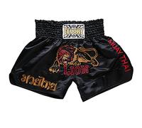 FLUORY Short Muay Thai,Haute Qualité Short Boxe Thaï Short MMA Kick Boxing pour Femme Homme Enfant Compétition D'entraînement de Combat.
