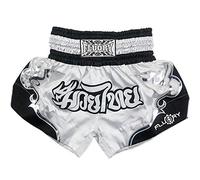 FLUORY Short Muay Thai,Haute Qualité Short Boxe Thaï Short MMA Kick Boxing pour Femme Homme Enfant Compétition D'entraînement de Combat.