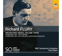Flury / Bbc Symphony Orchestra - Orchestral Music, Vol. 3 [Compact Discs]