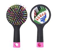 Flush Hearts Gambling Poker Photo Salon Brosse à cheveux démêlante Base coussin