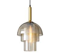 Flush Mount Ceiling Lighting Fixtures,French Minimalist Chandelier,Creative Personality Metal Glass Pendant Lamp,Hotel Restaurant Bar Decorat Hanging Light