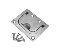Flush Ring Pull Handle - Marine Handle Boat Flush Hatch | Ring Handle Flush Hatch | Stainless Steel Marine Deck Cabin Cover Handle 0sion-resisting Polished Marine Lifting Ring