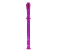 Flûte À Bec Adultes Flûte À Bec Soprano ABS 8 Trous Corps Transparent Pour Un Apprentissage Rapide Des Instruments Flexibilité Mains