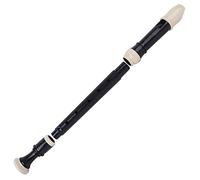 Flûte à bec alto, clarinette à touches F en résine ABS, enregistreur à 8 trous, enregistreur à touches F, débutants pour mélomane(Fa alto, sol allemand (allemand))