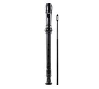 Flûte À Bec Cours De Flûte À Bec En C Majeur Pour Débutants Instrument Dintroduction 6 Trous Performance Musicale(Black)