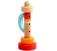 Flûte à Bec en Bois - Instrument de Jouet Trompette, Petit Rythme Apprentissage de la Musique | Éducation 3 15 Ans préscolaires débutants Son Jeu activité Cadeau Amusant Divertissement Musique