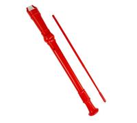 Flûte À Bec Flûte À Bec Colorée Instrument De Musique Ancienne À 8 Trous Pour Débutants Robuste Et Durable(Red)