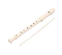 Flûte À Bec Flûte À Bec Colorée Instrument De Musique Ancienne À 8 Trous Pour Débutants Robuste Et Durable(White)