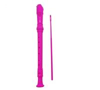 Flûte À Bec Flûte À Bec Colorée Instrument De Musique Ancienne À 8 Trous Pour Débutants Robuste Et Durable(Magenta)