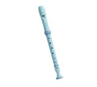 Flûte À Bec Soprano e Do) Instrument Pour Débutant Avec Doigté Allemand 8 Trous Flûte À Bec En Bois(Azure Blue)