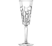 Flûte à champagne Etna 19 cl (lot de 6) - Rcr - Transparent / Cristal - Verre Cristallin Transparent G