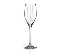 Flûte à Champagne Favourite Optic 17 cl (lot de 6) - - Transparent - Cristallin