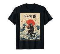 Flûte Amusante en Forme de Chat pour Musicien de Jazz flûtiste T-Shirt