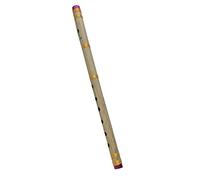 Flûte Bansuri en bambou pour débutants - Clé A - 7 trous - Clarinette à vent en bambou - Instrument de musique Krishna - Cadeau d'anniversaire - 40,6 cm
