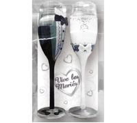Flute Champagne - Vive les Mariés !