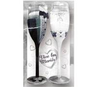 Flute Champagne - Vive les Mariés ! G