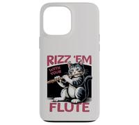Flûte Chat Classique Musique Joueur Chaton Flûtiste Flûtiste Coque pour iPhone 13 Pro Max