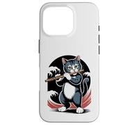 Flûte Chat Classique Musique Joueur Chaton Flûtiste Flûtiste Coque pour iPhone 16 Pro