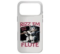 Flûte Chat Classique Musique Joueur Chaton Flûtiste Flûtiste Coque pour iPhone 17 Pro Max