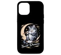 Flûte Chat Moon Dreams Flûte Joueur Chaton Flûtiste Flûtiste Coque pour iPhone 12/12 Pro