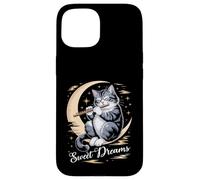 Flûte Chat Moon Dreams Flûte Joueur Chaton Flûtiste Flûtiste Coque pour iPhone 15