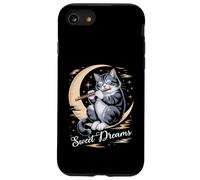 Flûte Chat Moon Dreams Flûte Joueur Chaton Flûtiste Flûtiste Coque pour iPhone SE (2020) / 7/8