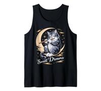 Flûte Chat Moon Dreams Flûte Joueur Chaton Flûtiste Flûtiste Débardeur