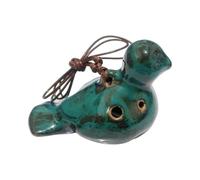 Flûte chinoise ancienne Ocarina 6 trous, 04 green | Fabriqué à la main à partir de céramique, conçu pour un apprentissage facile, adapté, adultes