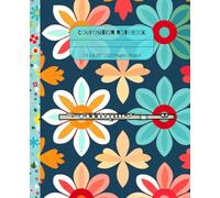 Flute Composition Notebook: 7.5 x 9.25” | 110 Pages | Ruled Paper | Great for School Note-Taking or Personal Journal / Diary