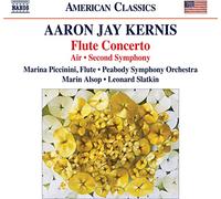 Kernis, Slatkin, Piccinini – Concerto pour flûte / Air / Deuxième symphonie – CD – NAXOS