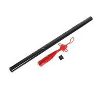 Flûte De Bambou Instrument De Musique Classique Traditionnel Fait Main Pour Débutant Noir(2.3X47.7CM)