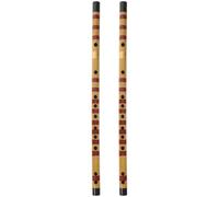 Flûte De Bambou Instrument Flûte En Bambou Instrument De Musique Traditionnel Pour Débutant Couleur Naturelle