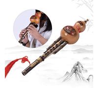 Flûte de cucurbitacée chinoise faite à la main en do avec étui pour débutants