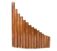 Flûte De Pan En Bois Flûte De Pan 15 Tuyaux Clé De Sol Portable Main Gauche Main Droite Instrument D'entraînement Pour Adultes Et Débutants(Left Hand)