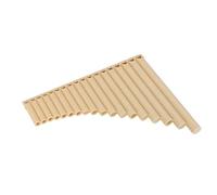 Flûte De Pan En Bois Flûte De Pan 18 Tuyaux Professionnelle Clé En Do Adaptée Aux Mélomanes Pour S'entraîner Et Jouer(Type 5)