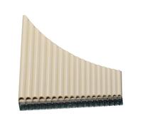 Flûte De Pan En Bois Flûte De Pan À 18 Tuyaux Un Instrument Simple Pour Les Débutants Et Les Professionnels(Beige)