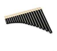 Flûte De Pan En Bois Flûte Traversière En Do Pan 16/18 Pour Débutants Instrument De Musique Traditionnel(BZ 18)