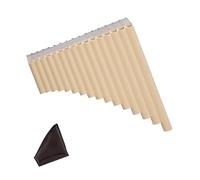 Flûte De Pan En Plastique 16 18 Tuyaux Pour Débutants Pour Enseigner Et Jouer En Clé De Do Spéciale Avec Accessoires De Sarbacane(16 white2)