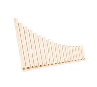 Flûte De Pan En Plastique 16 18 Tuyaux Pour Débutants Pour Enseigner Et Jouer En Clé De Do Spéciale Avec Accessoires De Sarbacane(18 white)