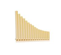 Flûte De Pan En Plastique Flûte De Pan Colorée Facile À Apprendre 16 18 22 Tuyaux Adaptée Aux Débutants Pour Pratiquer Des Instruments De Musique(16 off white)