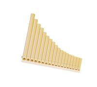 Flûte De Pan En Plastique Flûte De Pan Colorée Facile À Apprendre 16 18 22 Tuyaux Adaptée Aux Débutants Pour Pratiquer Des Instruments De Musique(18 off white)
