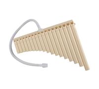 Flûte De Pan En Plastique Flûte De Pan Détachable Facile À Apprendre 18 16 Tuyaux Clé En Do Pour Les Débutants Pour Jouer Et Enseigner(Beige 18 tubes)