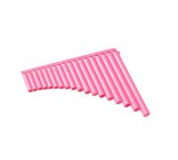 Flûte De Pan En Plastique Flûtes De Pan Colorées Et Faciles À Apprendre 16 À 18 Tuyaux Pour Jouer Ou Pratiquer Des Instruments À Vent(18 pink)