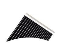 Flûte De Pan Instrument À Vent De Pan 16 Tuyaux Instrument 18 Do Majeur Débutant Professionnel Adapté Pour Jouer La Flûte Simple Et Double(18 tubes black)