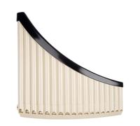 Flûte De Pan Instrument À Vent Flûte De Pan Noire Courbée 16 Ou 18 Tuyaux Un Instrument Musique Simple Et Facile Apprendre(18-tube curved design off-white)